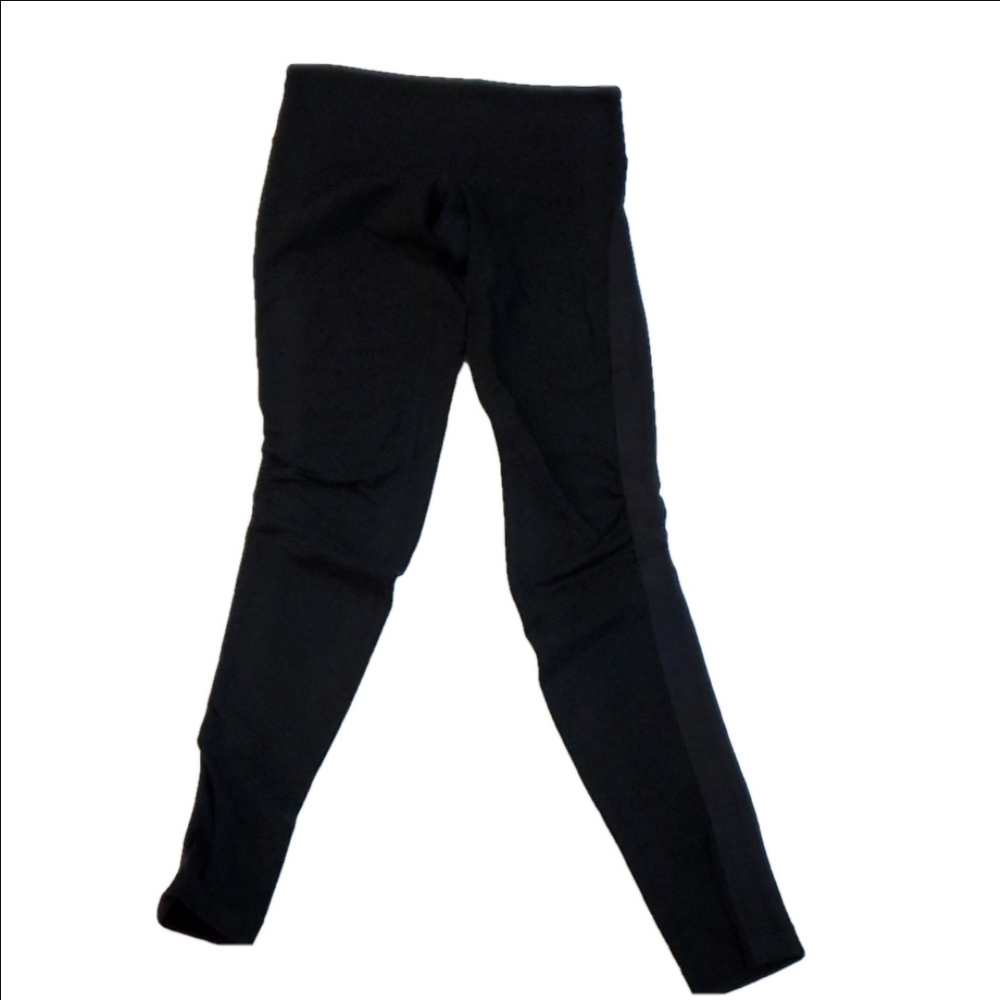 #962 spellout Lululemon leggings Size 4 b776.